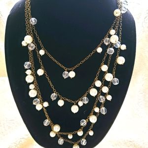 Vintage style Beaded Necklace